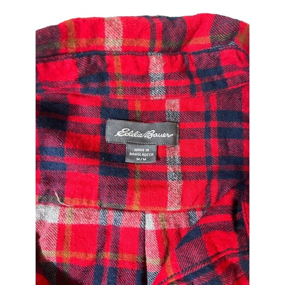 Eddie Bauer Men's Plaid Button Down Shirt - Picture 3 of 7